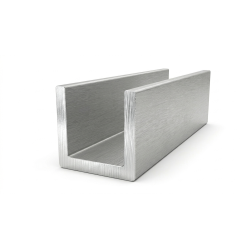 12.000 x 2.960 x 0.300 Profilé U en aluminium 6061-T6